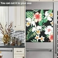 thumbnail image 6 of Magnetic Dishwasher Stickers Floral Black Kitchen Dishwasher Cover Sticker, Panel Decal Home Decor Cabinet Appliances Stickers, 23"x 26", 6 of 6