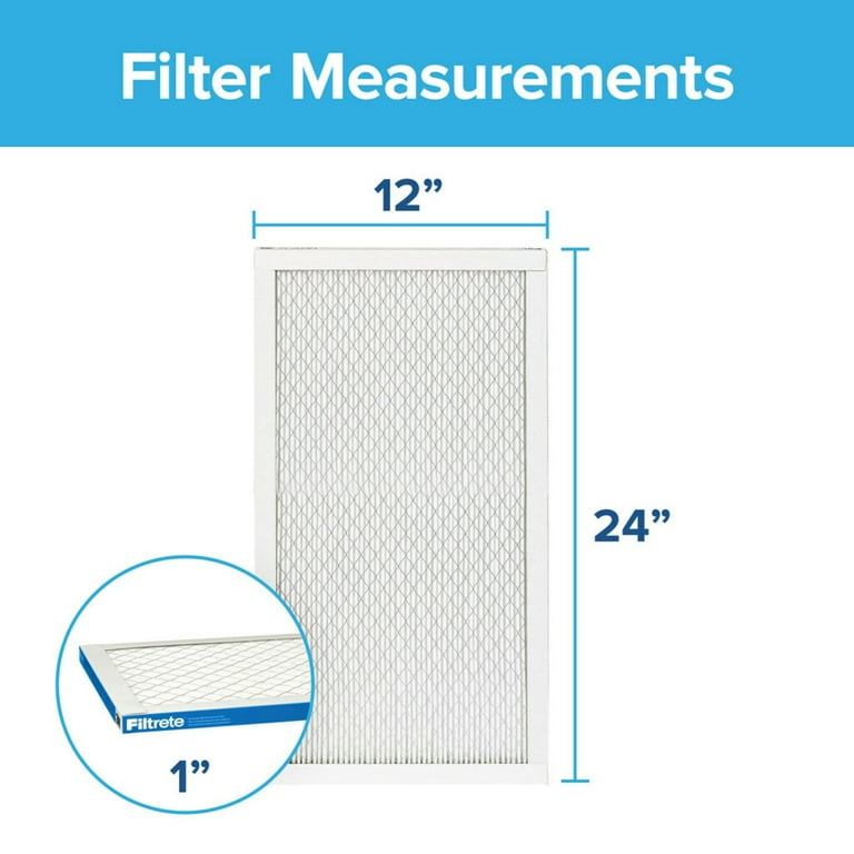 Filtrete 12x24x1 Air Filter MPR 1900 MERV 13 Ultimate Allergen