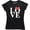 Black, variant on LOVE Womens High Fashion Fast Cute Gifts for Her Mom Daughter T-Shirt