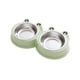 thumbnail image 2 of Forma de rana con cuenco doble de acero inoxidable – Comedero de agua para perros elevado antideslizante, cuencos desmontables 2 en 1, grado alimentario, para mascotas pequeñas y medianas azul, 2 of 6