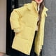 thumbnail image 5 of Parkas de manga larga para mujer, chaqueta de algodón grueso con capucha y cuello redondo a la moda, abrigo cálido para mujer, 5 of 5