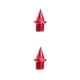 thumbnail image 3 of Soidarity Spikes Professional Durable Hard Sturdy Steel Nail Shoe Track Studs Entrenadores Jogging Reemplazos Competición Rojo Rojo 2piezas, 3 of 6