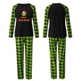 thumbnail image 2 of Pijamas navideños a juego Grinch - TKing Fashion 2024 Nuevos conjuntos de pijamas navideños familiares a juego Grinch, pijamas navideños navideños para parejas, adultos y niños, Mujer S, 2 of 4