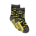 thumbnail image 3 of Batman Justice League Boy's 6 pack Socks with Grippers (Baby/Toddler) BM7776, 3 of 7