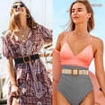 thumbnail image 4 of JASGOOD 4 Pcs Boho Belts for Women Straw Woven Belt for Summer Beach Dresses, 4 of 12