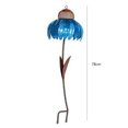 thumbnail image 4 of Alimentador de colibrí de flores de metal anticorrosión para jardín al aire libre (azul) Ndcxsfigh Libre de BPA, 4 of 9