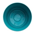 thumbnail image 6 of Bloem Saturn 12" Round Resin Planter with Snap-in Saucer for Indoor and Outdoor Gardening, Bermuda Teal, 6 of 8