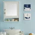 thumbnail image 4 of Great Art Now Navy Blue Bath by Cynthia Coulter 2 Piece Canvas Art Set Each 14W x 14H, 4 of 4
