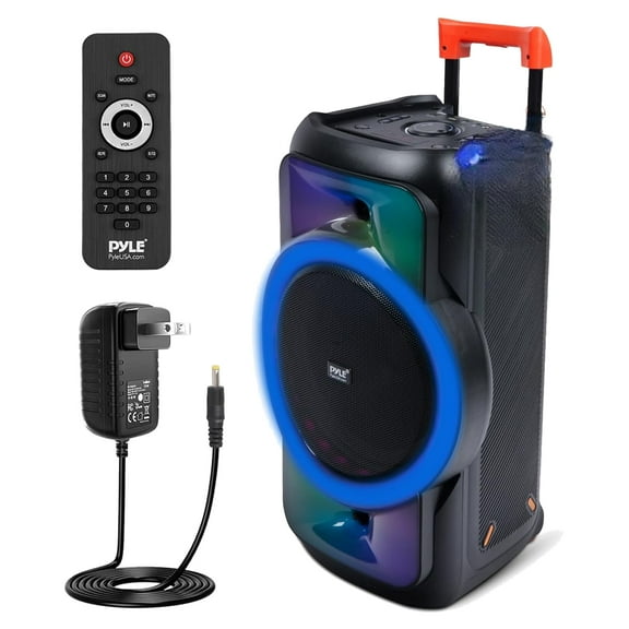 Pyle Audio Large Bluetooth Party Speaker - Big Bluetooth Speaker with True Wireless Stereo System - Enjoy Powerful Bass and Clear Treble - Portable Big Speaker - PPHP1979-160W