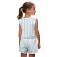 thumbnail image 2 of chaqlin Dachshund Stripes Girls 2 Piece Summer Outfits Kids Shorts Set O Neck Tank Tops and Soft Shorts with Pocket Kids Short Set for 5-14Y, 2 of 7