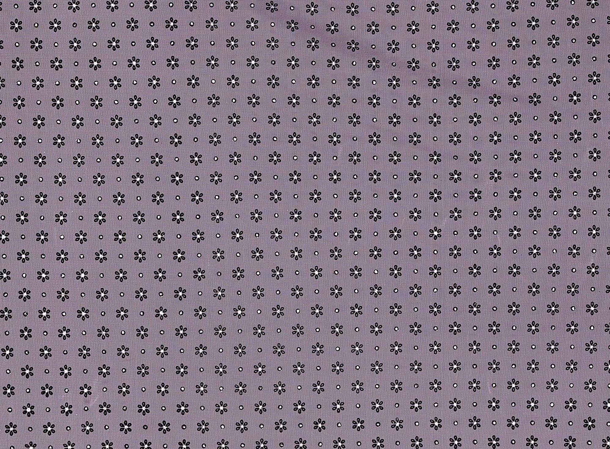 Zelouf Daisy Flock With Glitter Hologram On Tulle  , Sewing, DIY, Crafts Fabric by the Yard, Pink Ballet, 3 Yard