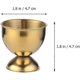 thumbnail image 2 of 4 pc stainless steel egg cups (gold), 2 of 5