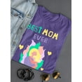 thumbnail image 3 of Best Mom Ever Lineless Art  Shaped T-Shirt Women -Image by Shutterstock, Female 3X-Large, 3 of 4