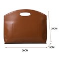 thumbnail image 3 of Bolsos Para Mujer Bolsa de mano para mujer, para ordenador portátil, maletín de negocios para mujer de cuero PU, grandes para oficina Tmvgtek Para Estrenar, 3 of 4