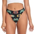 thumbnail image 1 of Lsque sous-Vêtements Rétro Imprimé Jeu Vidéo Sans Couture pour Femmes, String Invisible, Culottes Confortables Respirantes pour Femmes-TTG, 1 of 6