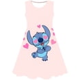 thumbnail image 2 of Vestido de punto de moda para niñas, vestido de verano, vestido de punto de dibujos animados, vestido de punto de princesa, ropa para niñas de 0 a 10 años, 9T Gao Jinjia LED, 2 of 2