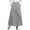 U1-Gray Skirts for Women, variant on Women's Linen Cotton Wrap Maxi Skirts High Waisted One Button Long Skirt with Pockets Casual A-Line Flared Skirt for Work & Everyday S-3XL