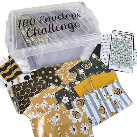 

Black and friday deals 2023 Kuluzego 100 Envelope Challenge Box Set|Easy and Way To Save $5 050