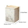 thumbnail image 2 of EGNMCR Closet Organizers and Storage,, Large Capacity Zipper Organizer Foldable Storage Bag Moving Bag Household Goods Clothing Underwear Socks Toy Storage Organizer Closet Organizer, 2 of 8