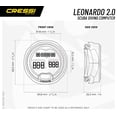 thumbnail image 5 of Dive Computer Cressi Leonardo 2.0 Black/Grey Nitrox & Gauge, 5 of 5