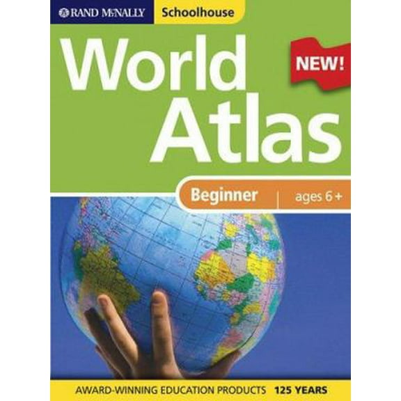 Pre-Owned Rand McNally Schoolhouse Beginner's World Atlas (Paperback) 0528934635 9780528934636