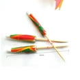 thumbnail image 5 of GOOHOCHY 50-Pack Colorful Drink Umbrellas with Floral Designs, Natural Wood Cocktail Picks for Parties, Events, and Celebrations, 5 of 8