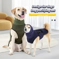 thumbnail image 2 of Kselythan Dog Anxiety Relief Vest,Dogs Comfort Anxiety Shirts With Reflective Stripe,Breathable Puppy Soft Jacket,Fireworks Thunder Separation&Thunderstorm Canine Stress Relief Coat, 2 of 8