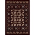 thumbnail image 2 of 5â€™ x 8â€™ Red Eclectic Geometric Pattern Area Rug, 2 of 5