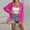 *Hot Pink, variant on Women's Sheer Sun Protection Hoodie Jackets , Loose Long Sleeve Zip Up Jackets,Cover Up Casual Summer Vacation Blouse Green,Womens Plus M