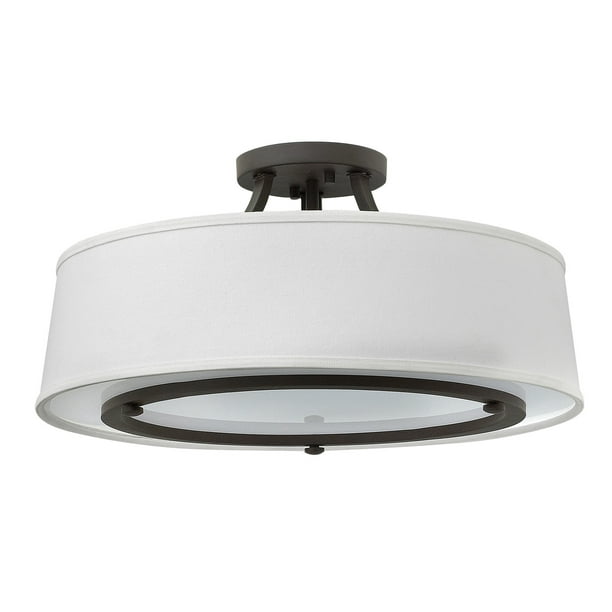 Hinkley Lighting 3703 3 Light Semi Flush Ceiling Fixture Com Hinkley Lighting 3703 3 Light Semi, Hinkley Light Fixtures