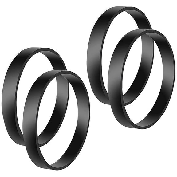 4 Pcs Flat Pump Belt Replenishment Parts for Bissell ProHeat 2X Revolution, TurboClean PowerBrush Lightweight, PowerForce PowerBrush Pet Pro Carpet Cleaner, Parts # 1606428