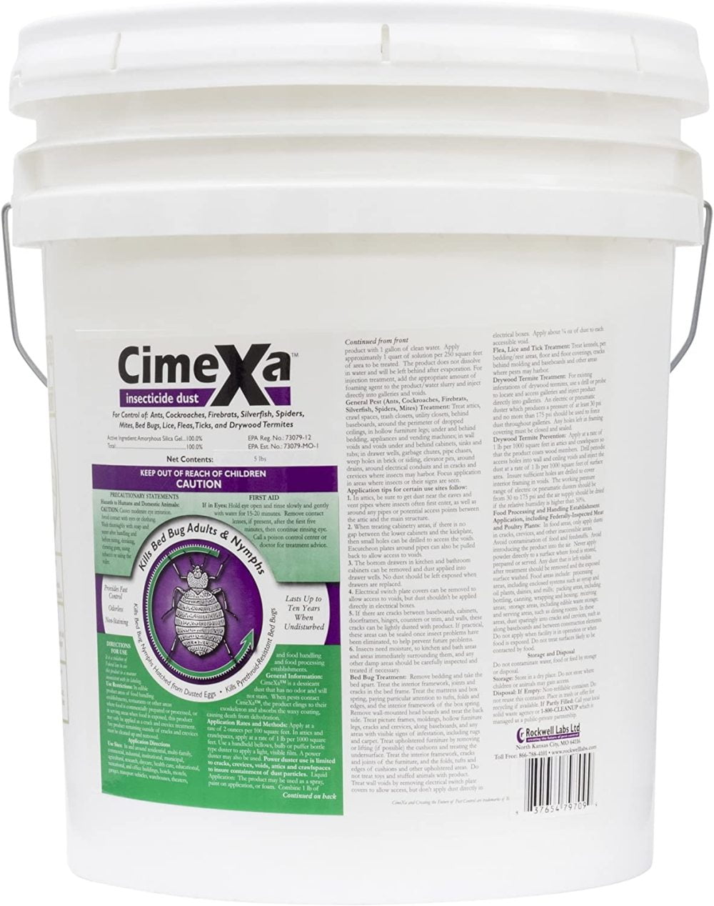 Buy CimeXa Insecticide Dust 5 lb pail Online at Lowest Price in India