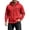 Red, variant on UVEASISHA Mens Zipper Hoodies Oversized Casual Hooded Sweatshirt Jacket Drop Shoulder Long Sleeve Lightweight Athletic Jackets Loose Fit Workout Clothes Army Green L