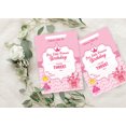 thumbnail image 3 of Darling Souvenir Pink Birthday Invitation Card Printable Elegant Fill or Write In Blank Party Invites 28 Pcs 5 x 7 Inches, 3 of 4