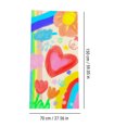 thumbnail image 3 of Boovnll Beach Towels, Quick Dry Sand Free Microfiber Oversized Beach Towel Lightweight for Beach Yoga Gym Pool, Beach Accessories, 28x59", 3 of 8