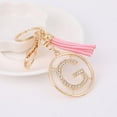 thumbnail image 2 of Letter Keychain,26 Letters A-Z Decorative Letter Keychain,Name Keychain for Women Girl, 2 of 3