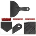 thumbnail image 4 of 5 piezas de raspador de masilla de 6" de ancho, cuchillo de masilla de plástico flexible y delgado de 6 mm para enmascarar y pintar, 4 of 5