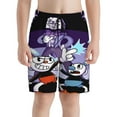 thumbnail image 2 of The Cuphead Show Boys Swim Trunks Compression Liner Swim Shorts Beach Quick Dry Bathing Suit With Boxer Brief Swimwear, 2 of 7