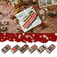 thumbnail image 4 of 6-Roll Christmas Washi Tape Set with Festive Patterns for Holiday Crafts and Gift Wrapping, 4 of 7