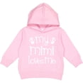 thumbnail image 2 of Inktastic My Mimi Loves Me Grandkids Toddler Hoodie, 2 of 4