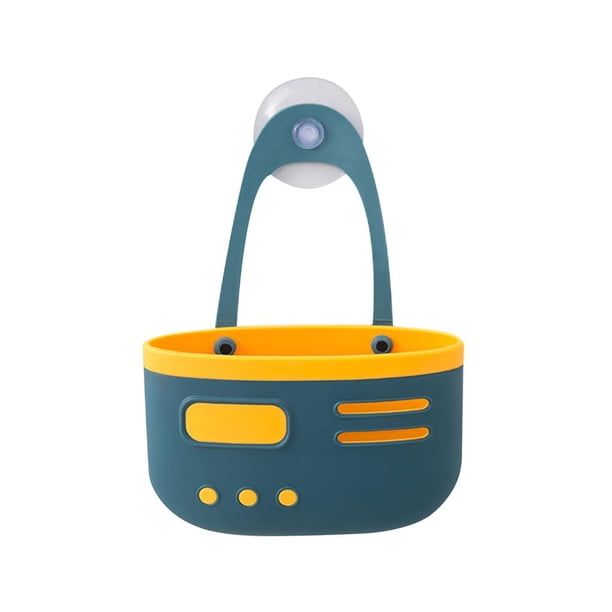 Yuarrent Estante de almacenamiento de esponja para fregadero, cesta colgante, accesorio de baño, organizador de cocina, soporte de almacenamiento Organizadores de utensilios de cocina Yuarrent HA019381-00