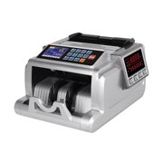 Money Counter Machine, Currency Detector With LCD Display Total Point Detector USD Euro Multi-Currency Currency Detector UV MG ,Accurate and Fast