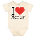 thumbnail image 3 of Inktastic I Love Mommy Heart Boys or Girls Baby Bodysuit, 3 of 5