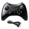 thumbnail image 1 of 【Negro】 Para Controlador Inalámbrico Pro Wii U para Consola Wii U / WiiU (negro), 1 of 9