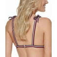 thumbnail image 3 of Tommy Hilfiger SOFT WHITE Tie-Strap Triangle Bikini Swim Top, US Small, 3 of 4