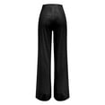 thumbnail image 5 of Harpily Women Plus Size Pants High Waisted Sequin Loose Drape Wide Leg Pants Fashion Casual Pants Black 3XL, 5 of 6