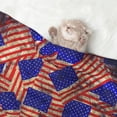 thumbnail image 2 of Yiaed Vintage USA Flag Print Dog Blankets-Cat Blanket Washable for Couch Protection,Puppy Blanket, Soft Plush Reversible Throw Furniture Protector-Medium, 2 of 8