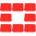 thumbnail image 6 of Gymnture Screws Organizer 8pcs Small Storage Bin Wall Mount Red, 6 of 10