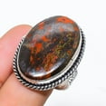 thumbnail image 2 of Seame Agate Handmade 925 Sterling Silver Jewelry Ring Size 9, 2 of 2