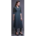 thumbnail image 3 of Bimba Kurti Droit en Rayonne pour Femmes Robe Longue Indienne Imprimée, 3 of 6